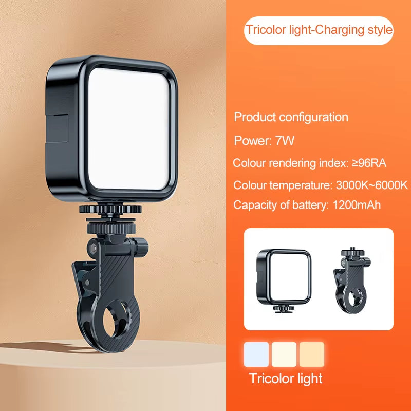 Ultimate LED Photography Ring Light with Tripod - Rechargeable Selfie Lamp for Stunning Photo Shoots