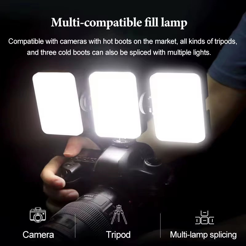 Ultimate LED Photography Ring Light with Tripod - Rechargeable Selfie Lamp for Stunning Photo Shoots