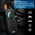 ™ Wireless Tire Inflator: Quick Inflate with LED Light