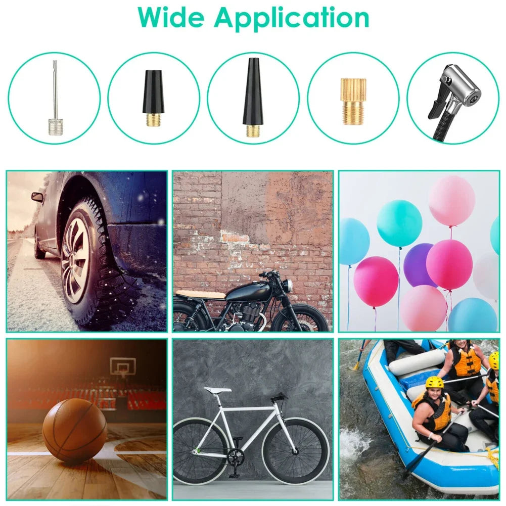 ™ Wireless Tire Inflator: Quick Inflate with LED Light